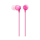 Słuchawka SONY MDR-EX15AP PINK